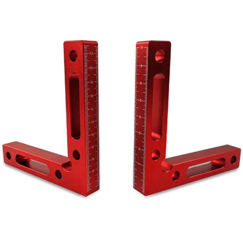 

L-Shaped Fixture Auxiliary Jig Square Right Angle Protractor Corrosion-resistant