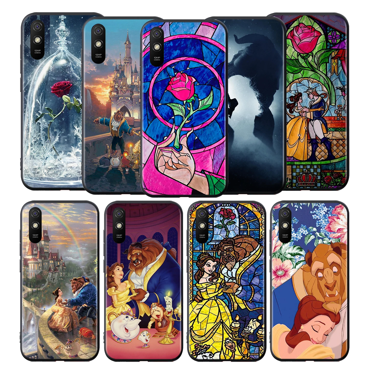 

Beauty And The Beast Silicone Cover For Xiaomi Redmi 10 9T 9 9C 9A 9AT 9i 8 8A 7 6 Pro 7A 6A 5 5A 4X S2 Plus Phone Case