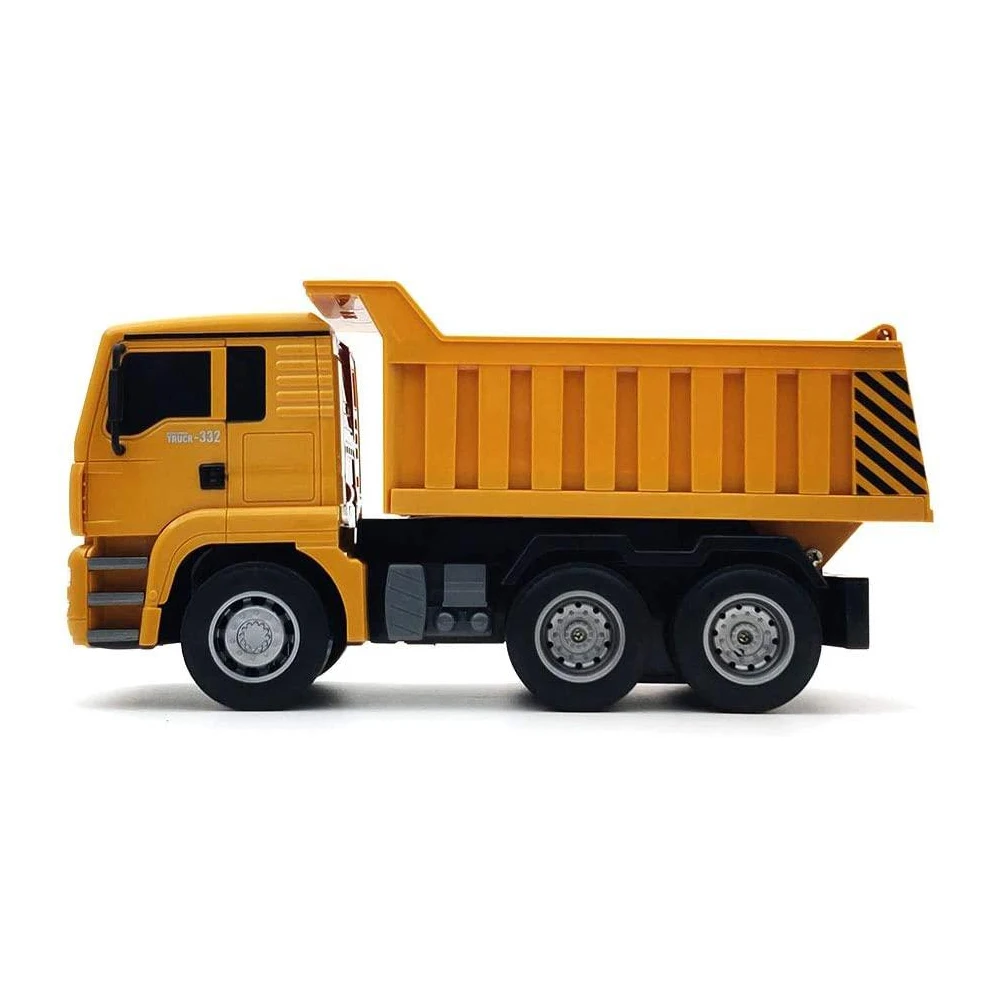 Huina 1332 6Channel Dump RC Truck Remote Control Construction Vehicle Toy With Sound And Light Kid Gift for Boys Adult enlarge