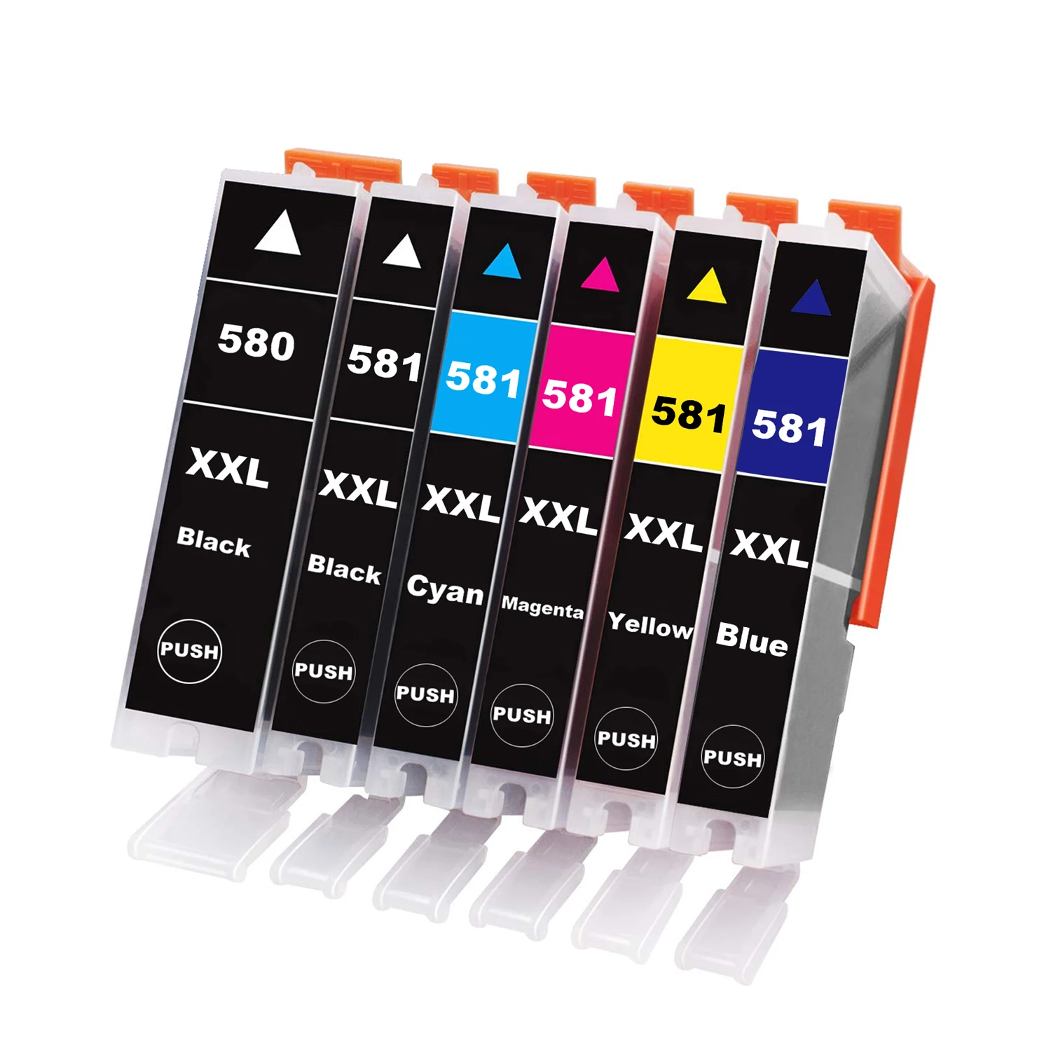 PGI-580XXL CLI-58XXL чернильный картридж для принтера Canon 580xxl 581xxl PIXMA
