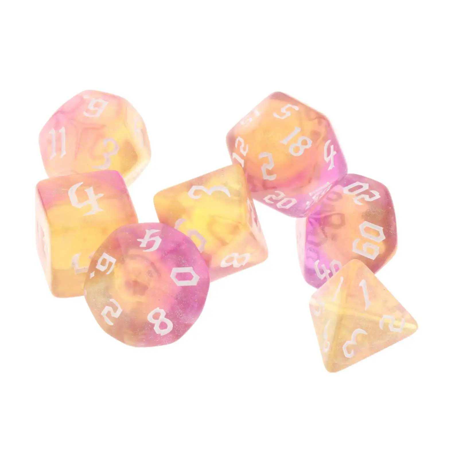 7 шт. набор костей для вечевечерние | Спорт и развлечения