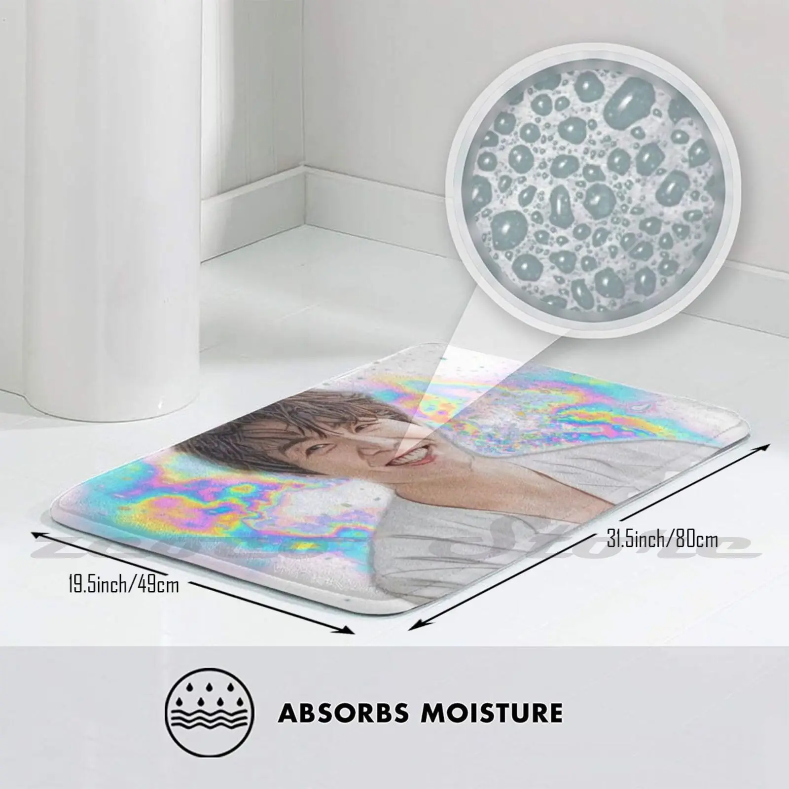 Dealright футболка с коротким рукавом Jungkook Suga Jin Jimin J-Hope V Rm Kpop вырезом лодочкой коврик