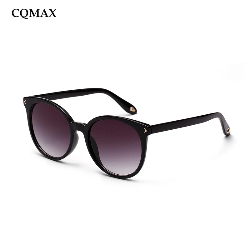 CQMAX 2019 Модные Классические Круглые ретро солнцезащитные очки роскошные женские