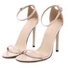 Женские Босоножки на каблуке, черные, белые или красные Босоножки с открытым носком, на каблуке-карандаш, лето 2022