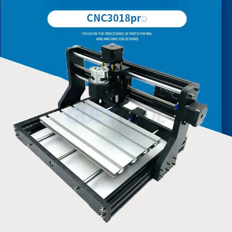 Небольшой настольный гравировальный станок CNC3018Pro сделай сам лазерный с ЧПУ для