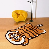 bathroom door entrance mat cartoon tiger bath rug bathroom non slip toilet mat door absorbent mat anti slip doormat carpet