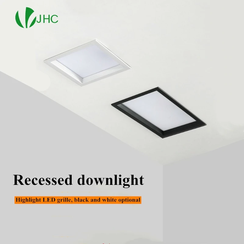 Светодиодный панельный светильник встраиваемые потолочные светильники с