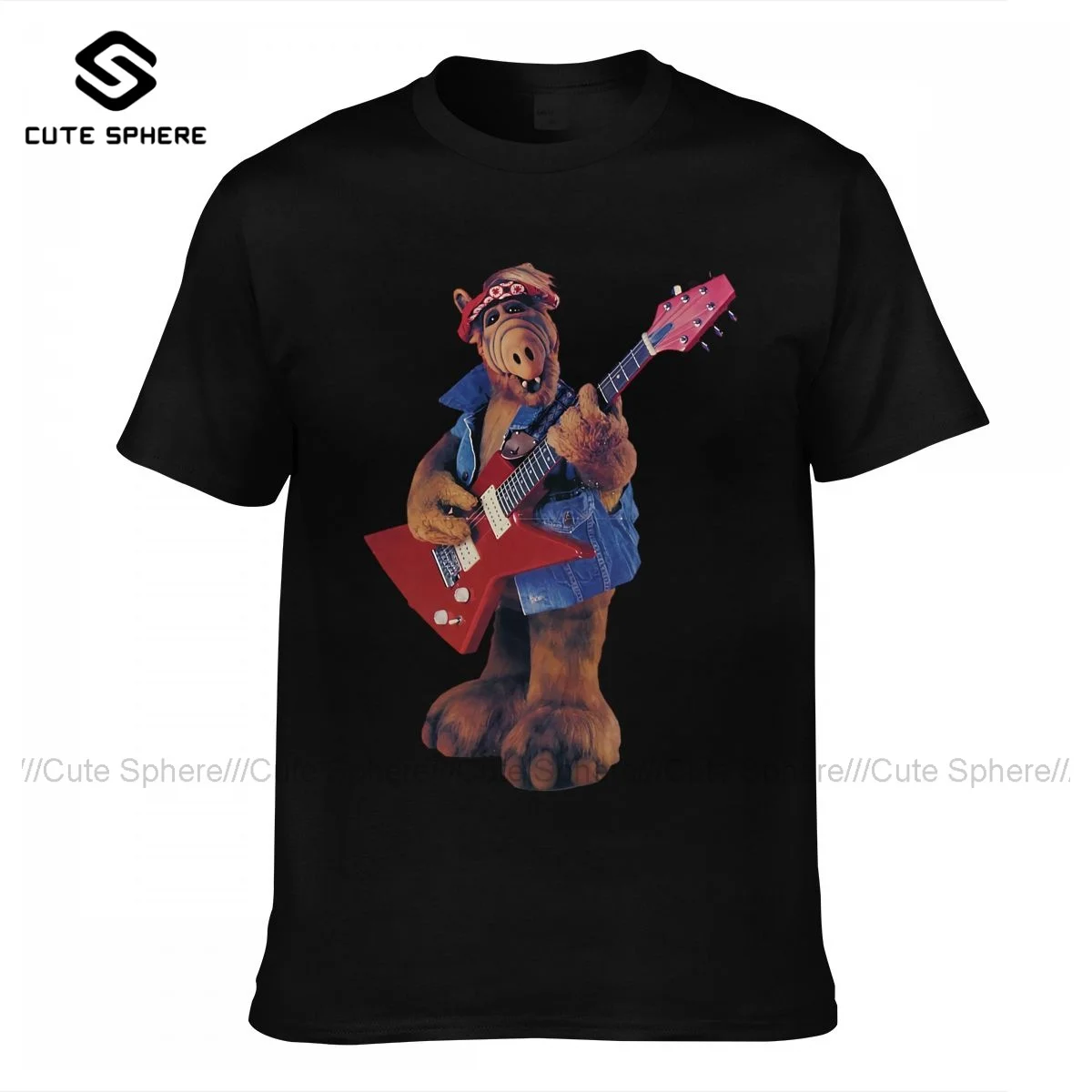 Классическая Повседневная хлопковая Футболка Alf футболка с принтом и коротким