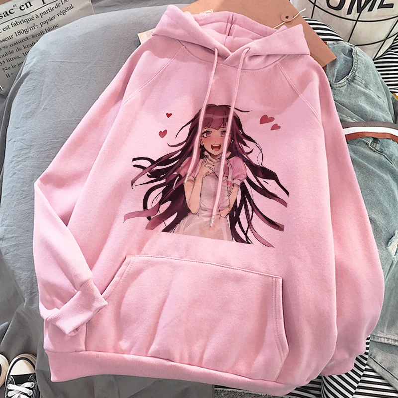 

Women's Hoodies Kawaii Clothes Sweet Japan Anime Mikan Tsumiki Long Sleeve Sweatshirt Pullover Female Hoody Oversized Streetwear