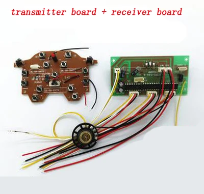 transmitreceiverboar 15CH 2,4 ГГц радио системном Запчасти DC 3V передатчик 3,6 V-8,4 V приемника fr Huina 350/550/570 50 м Беспроводной пульт дистанционного управления - Цвет: transmitreceiverboar