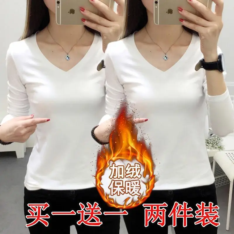 Черная женская футболка с круглым вырезом зимнее нижнее белье 2021 женские