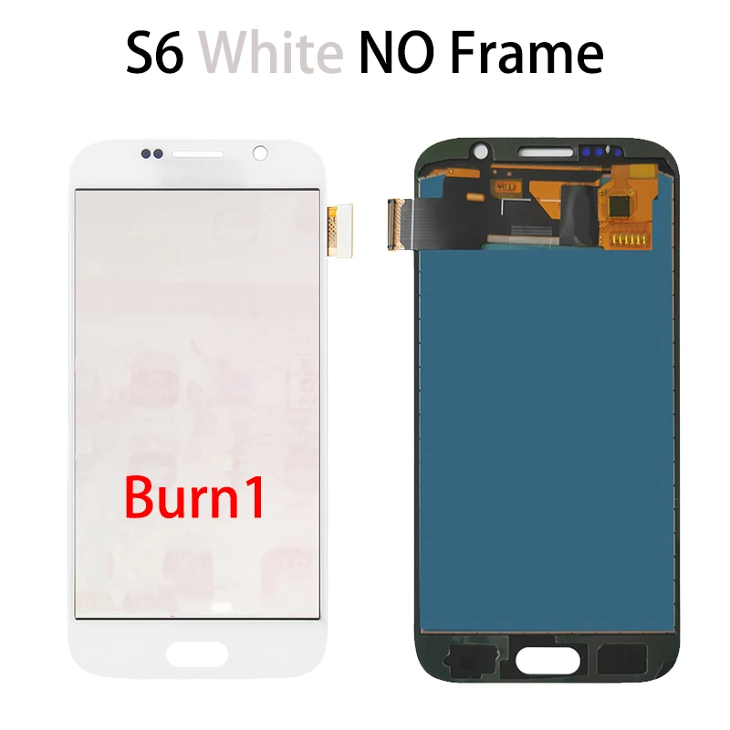 Оригинальный AMOLED для Samsung Galaxy S6 G920 SM-G920F ЖК-дисплей сенсорный экран дигитайзер в