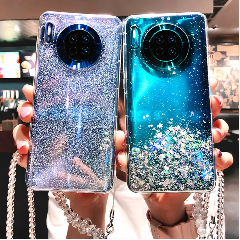 Флэш порошок и зыбучий песок мобильный телефон чехол подходит для Huawei mate20 Pro mate30