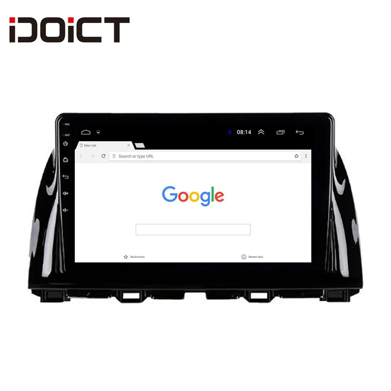 Автомобильный DVD-плеер IDOICT Android 8 1 IPS 2 ГБ + 32 GPS-навигация мультимедийный плеер для