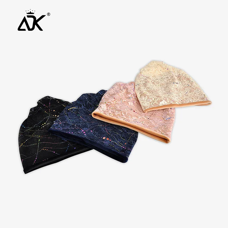 Вышивка шапочки шейный платок Женская шапка с цветком шарф Gorros элегантный зимний