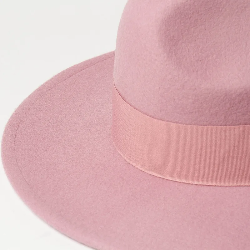 10pcs/lot 01806-beixing summer solid classic  paper cap men women  fedoras hat wholesale