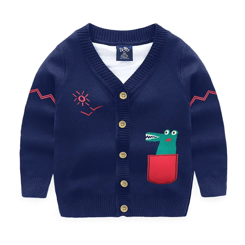 

Kids Spring Wear Cotton Sweater 2019 New Children Baby Kids Girl Boy Knitted Sweater Cardigan Tops Outfit Colorful Sweater
