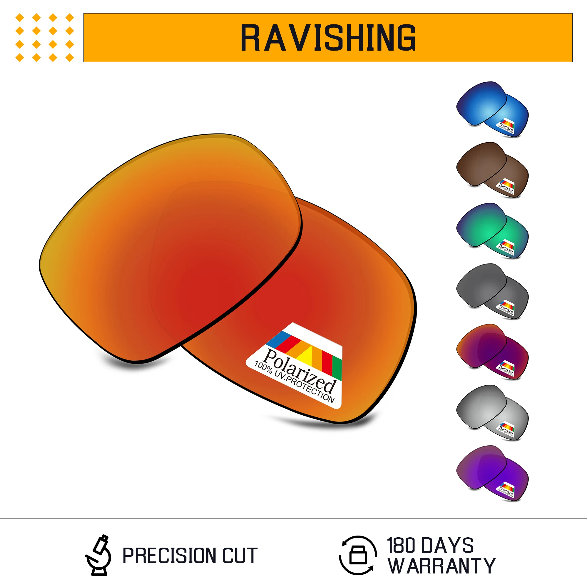

Bwake Polarized Replacement Lenses for-Oakley Ravishing Sunglasses Frame - Multiple Options
