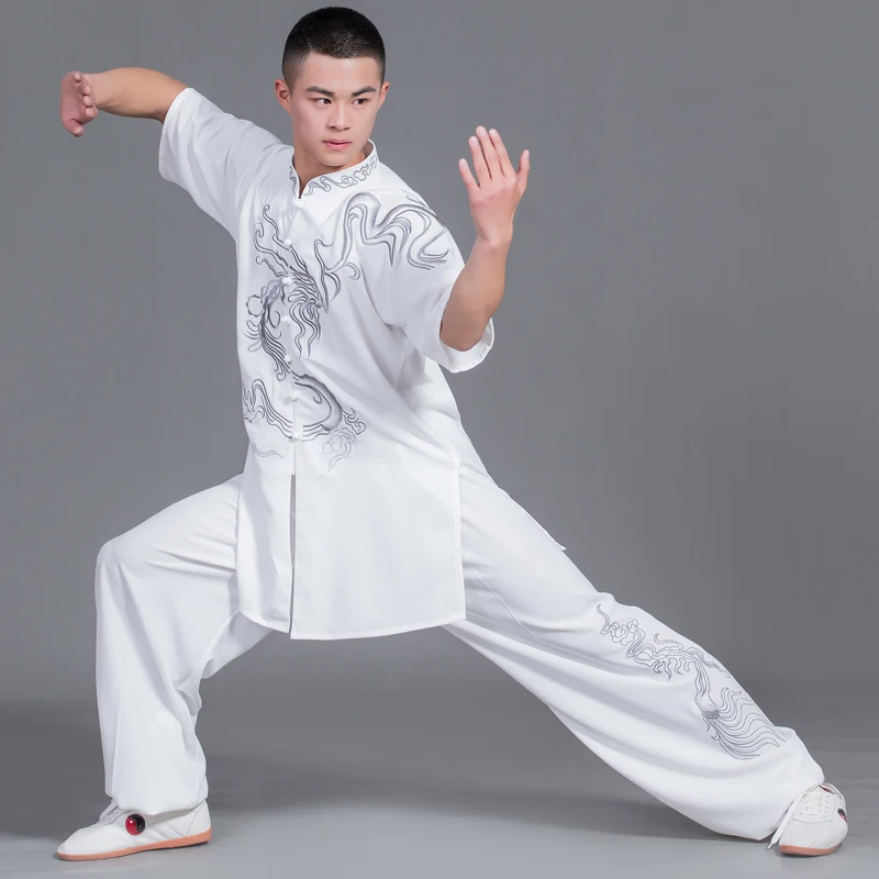 Китайская форма тайцзи одежда для кунг-фу Боевые искусства костюм костюмы