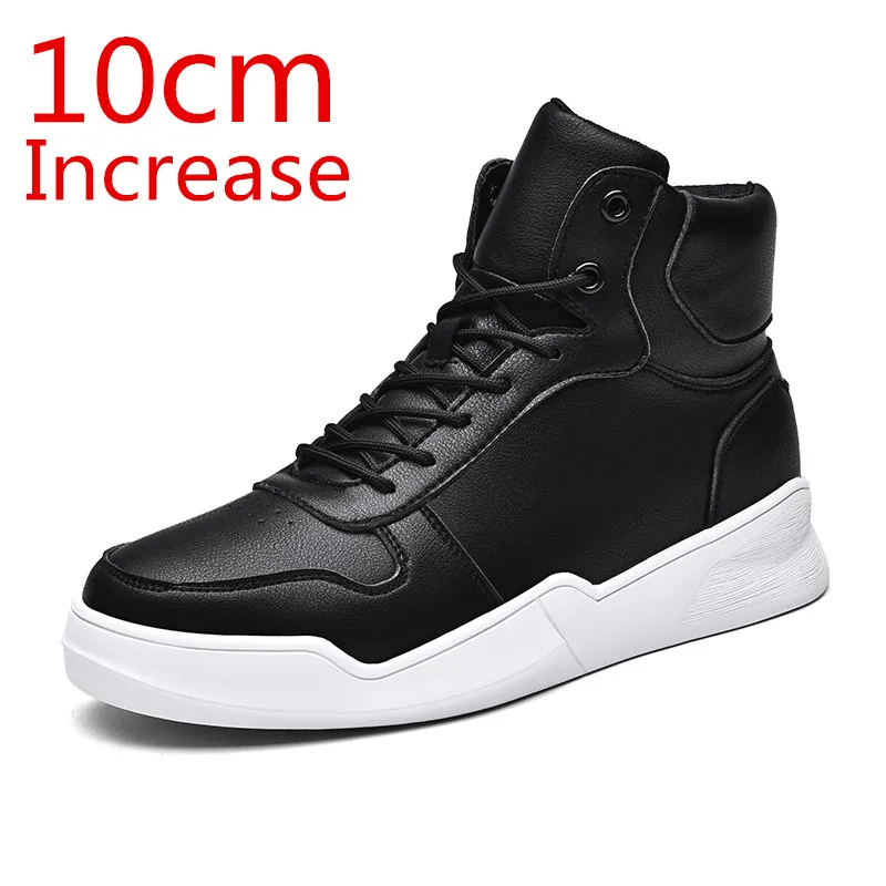 

Spring/Autumn Height Increase Shoes Men's 10cm High Top Sneakers Casual Shoes Fashion Invisible Height Increase Elevator Shoes