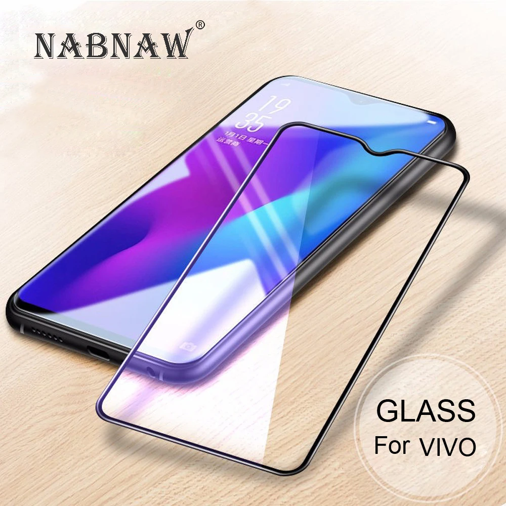 Защитное стекло для Vivo V15 Pro V17 Neo V11 Y81 Y17 V9 Y93 Lite Y95 Y91i Y91c с полным покрытием|Защитные
