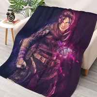 apex legends wraith video game throw blanket sherpa blanket cover bedding soft blankets