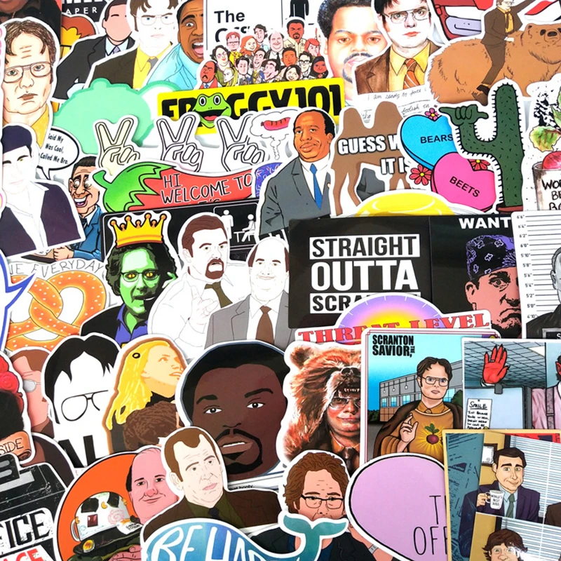 Офис ТВ драма стикер для ноутбука s DIY игрушек сумки машины телефон стол ноутбук