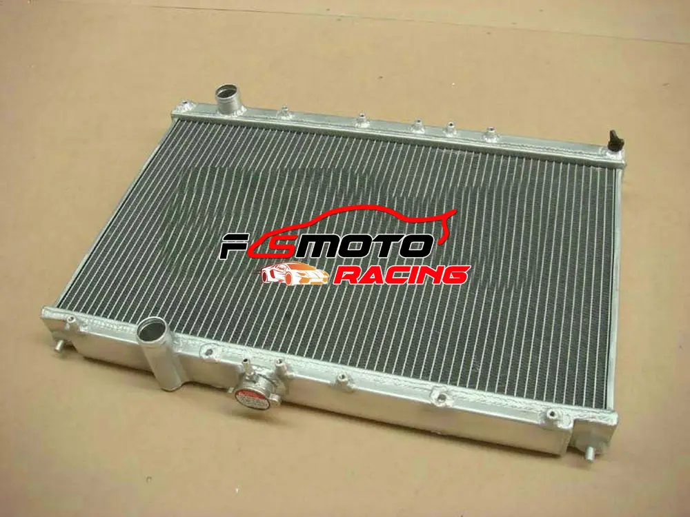 Алюминиевый радиатор 52 мм для Mitsubishi Lancer/Evolution EVO 1 2 3 MT 92 1996 г. CD9A/CE9A 4G63T купе 93 94