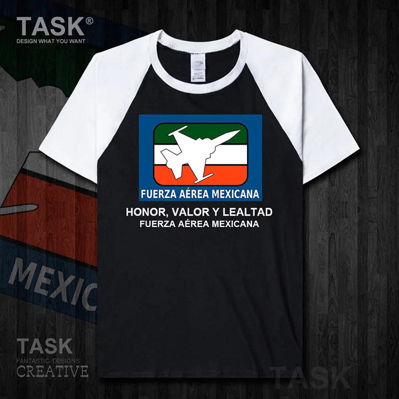 Новые футболки ВВС Мексики США мексиканские MX MEX с коротким рукавом модные