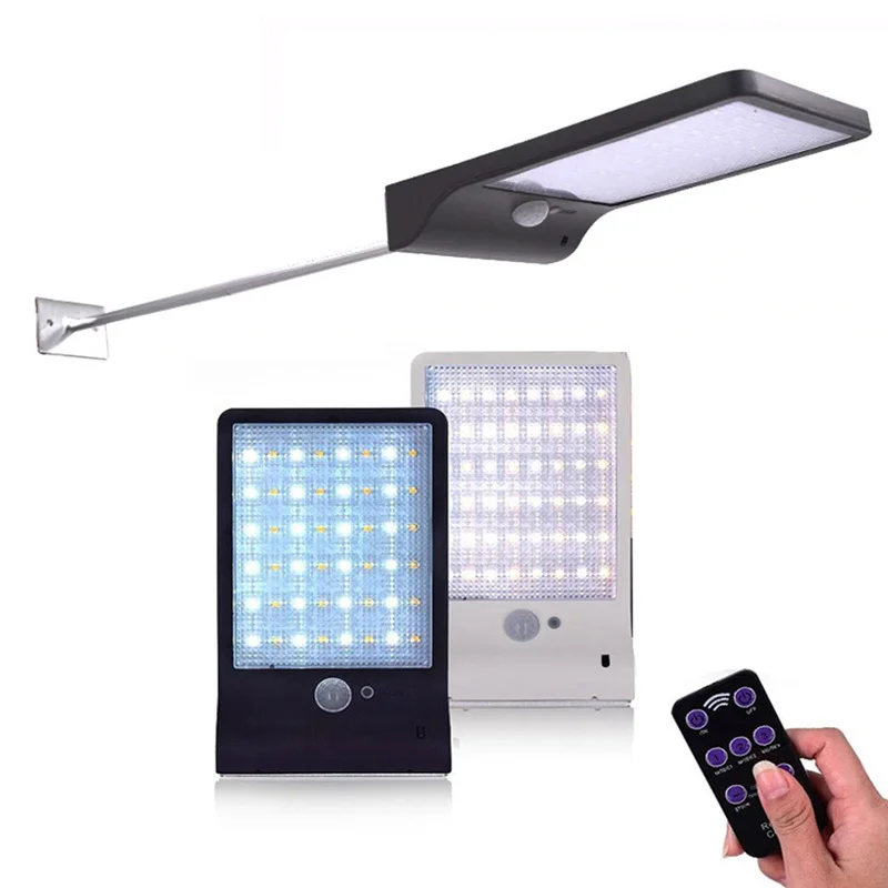 Уличный светильник с датчиком движения 36 светодиодов 3 режима водонепроницаемый