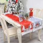 Товары серии Christmas Forest Man, Рождественская скатерть, чехол для винной бутылки, украшения для дома 2022, рождественские украшения