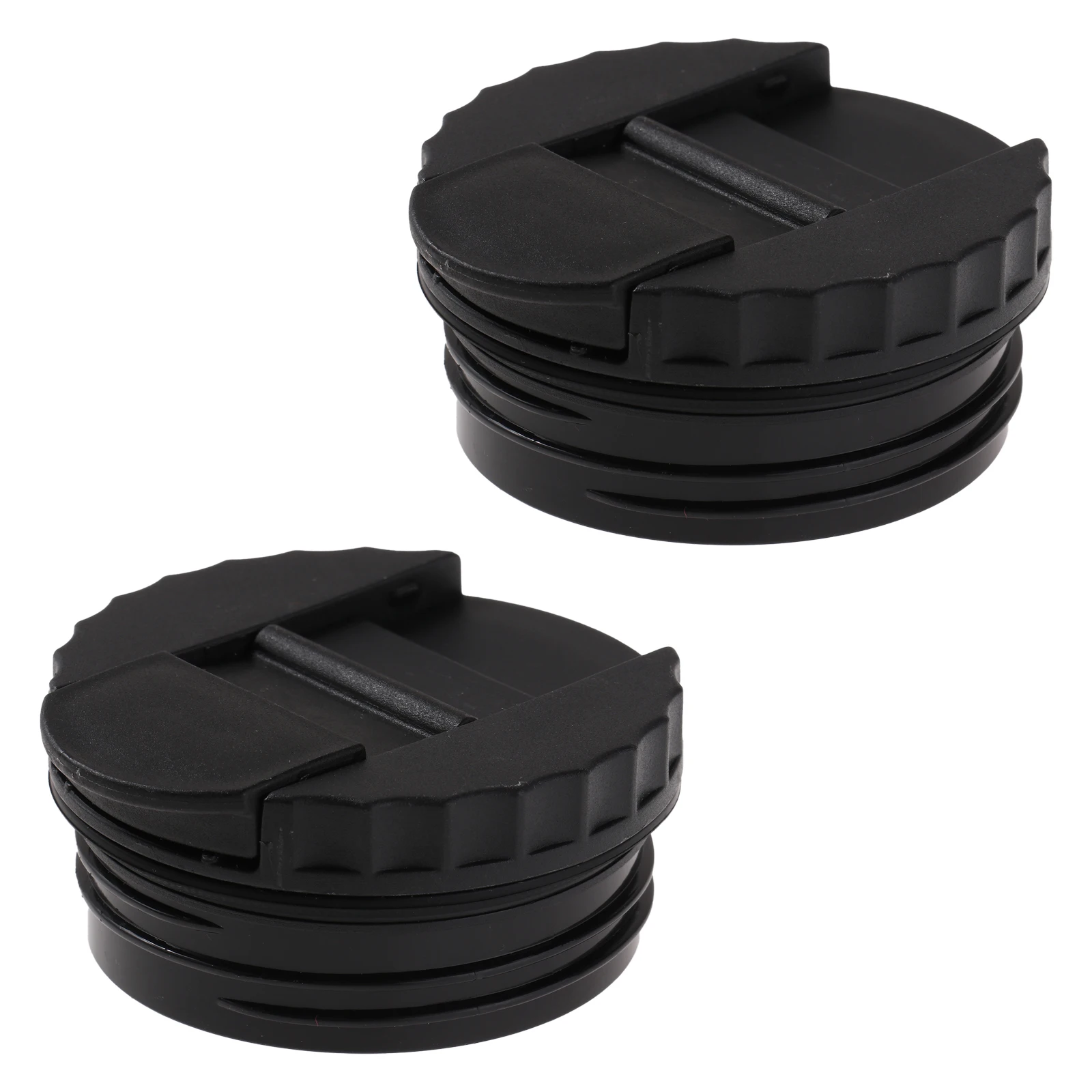 

2Pcs Vacuum Bottle Lids Silicone Sealing Spill-Proof Splash Covers Resistant Straw-Friendly Covers Or Flap Replacement Lids