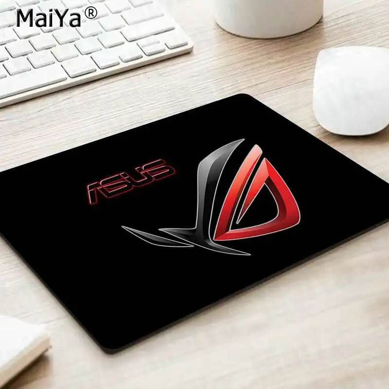 MaiYa свой собственный коврик Asus логотип красивый коврик для мышки в стиле аниме игровой коврик мышь - Цвет: No Lock Edge25x29cm