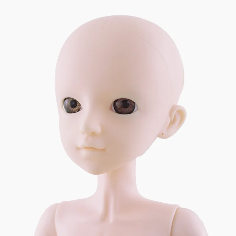 1/3 Bjd кукла 60 см 21 шарнир тела розовая кожа натуральная с электрической головой