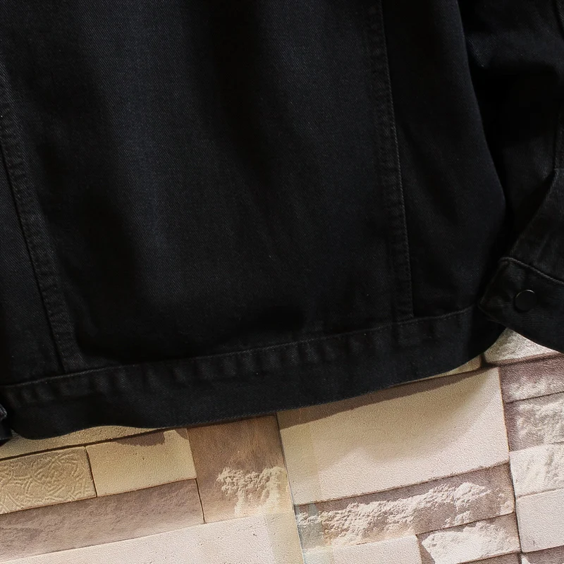 Однобортные мужские джинсы эластичные в Корейском стиле тонкие модели