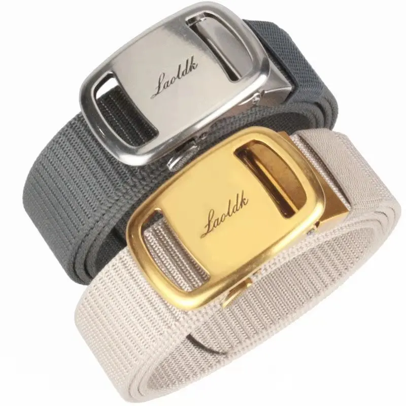 

Nylon Canvas Belt men Army Tactical Belts Selling man Outdoor sport double buckle weave Nylon Canvas cowboy pants Belt