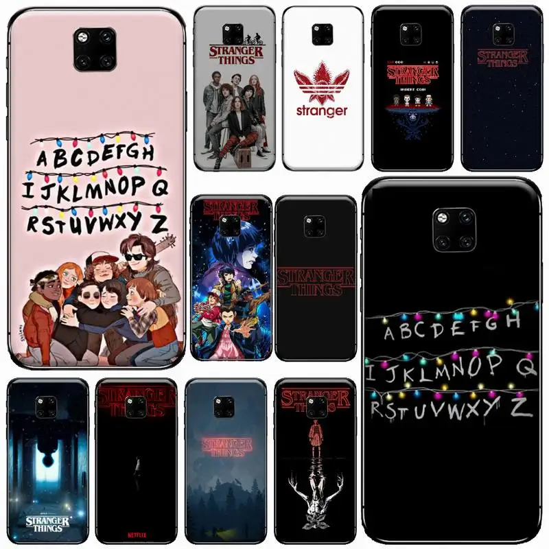 

Stranger things monster suspense thriller Phone Case For Huawei Mate 9 10 20 Pro lite 20x nova 3e P10 plus P20 Pro Honor10 lite