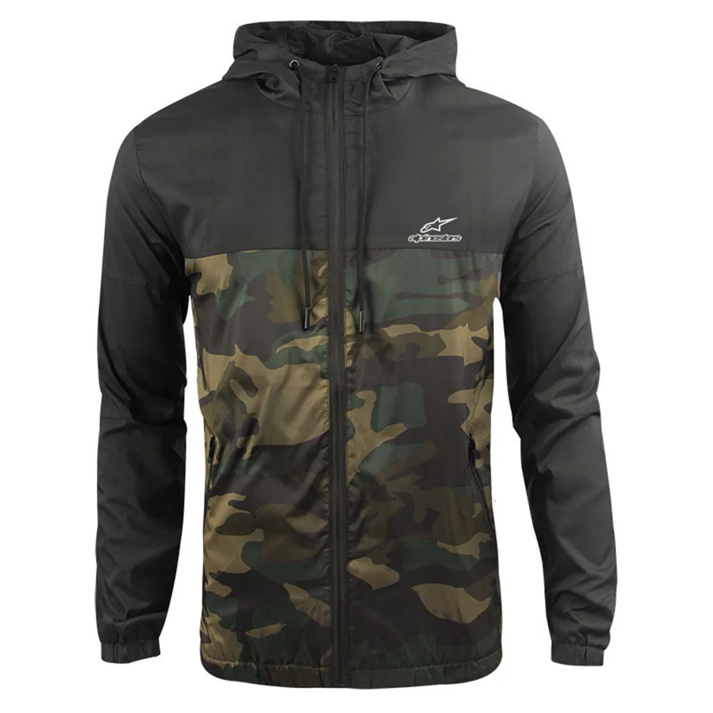 

ALPINESTARS brand clothing 2021 spring and autumn men's military camouflage fleece jacket tactical uniform camouflage windbreake