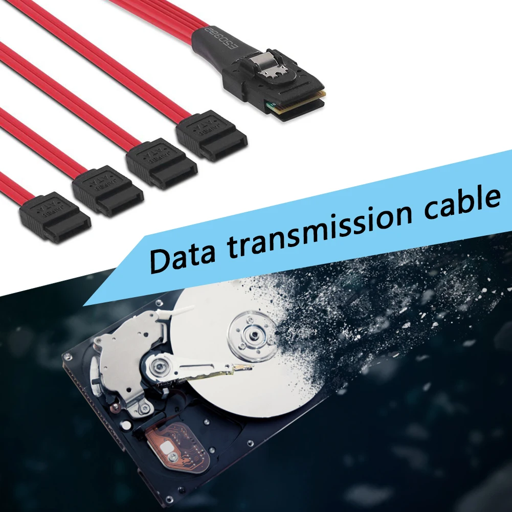 0 5 м 1 Внутренняя Mini SAS SFF 8087 36 Pin типа папа для 4 SATA 7 контактный разъем вперед