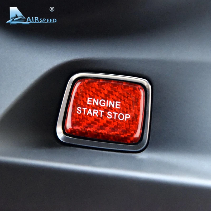 Автомобильное устройство зажигания из углеродного волокна кнопка запуска