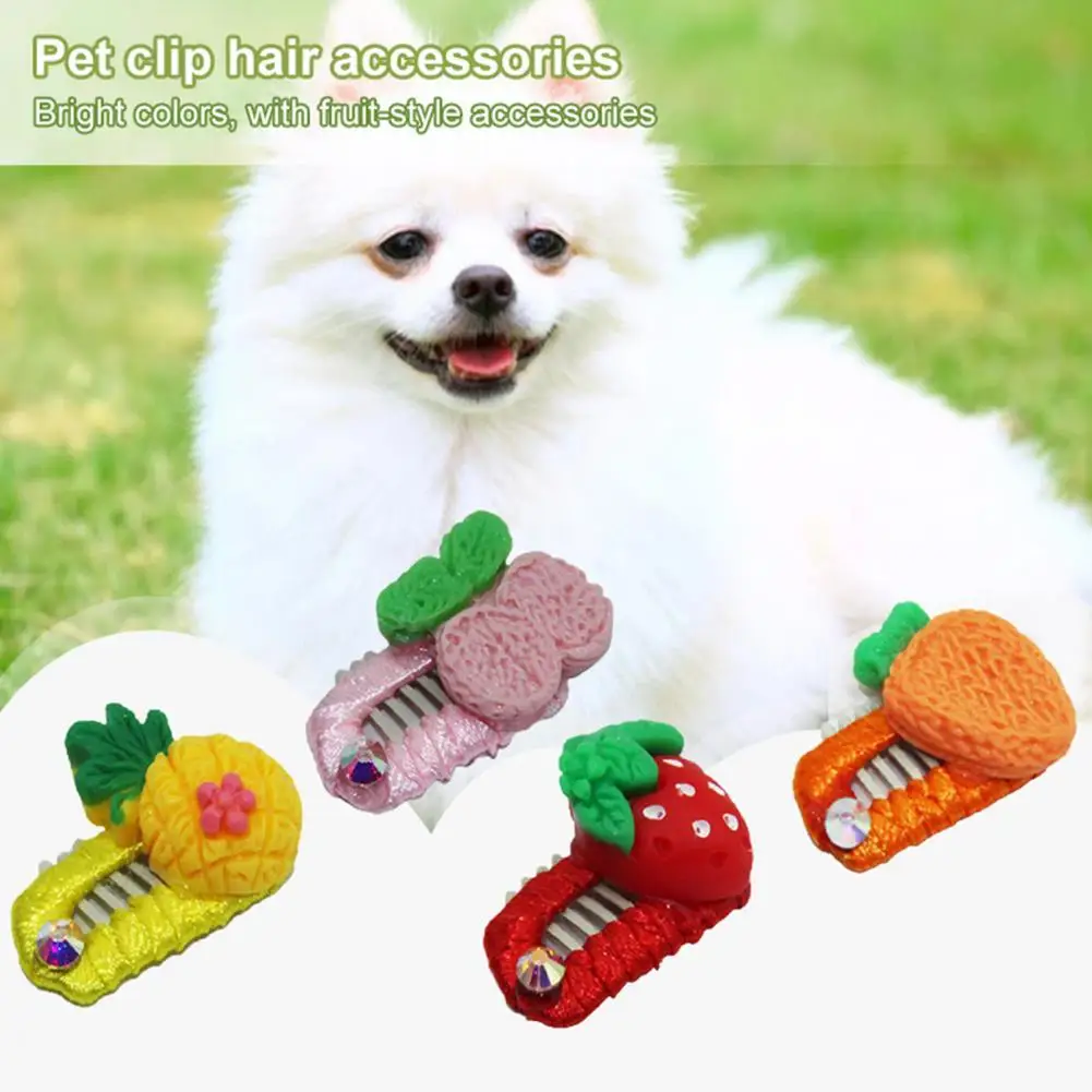 

Заколки для собак, новинка, заколки для волос для собак, заколки для волос для домашних животных, милые аксессуары для волос для домашних жив...