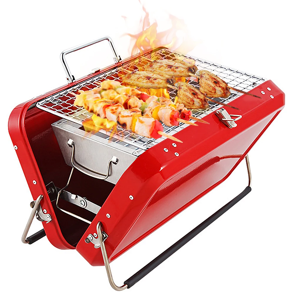 

Outdoor Charcoal Camping Stove Portable Charcoal Grill Stainless Steel Backpacking Stove for Picnic BBQ Hiking Camping Survival