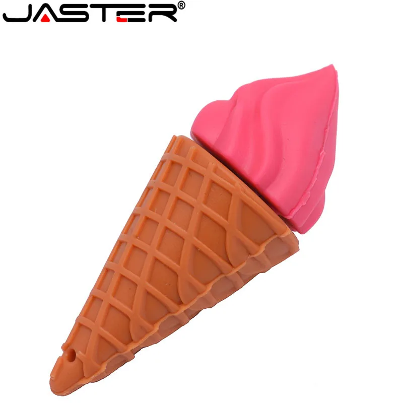 JASTER модный креативный силикагель U диск картофель фри мороженое шоколад USB 2 0 4 ГБ