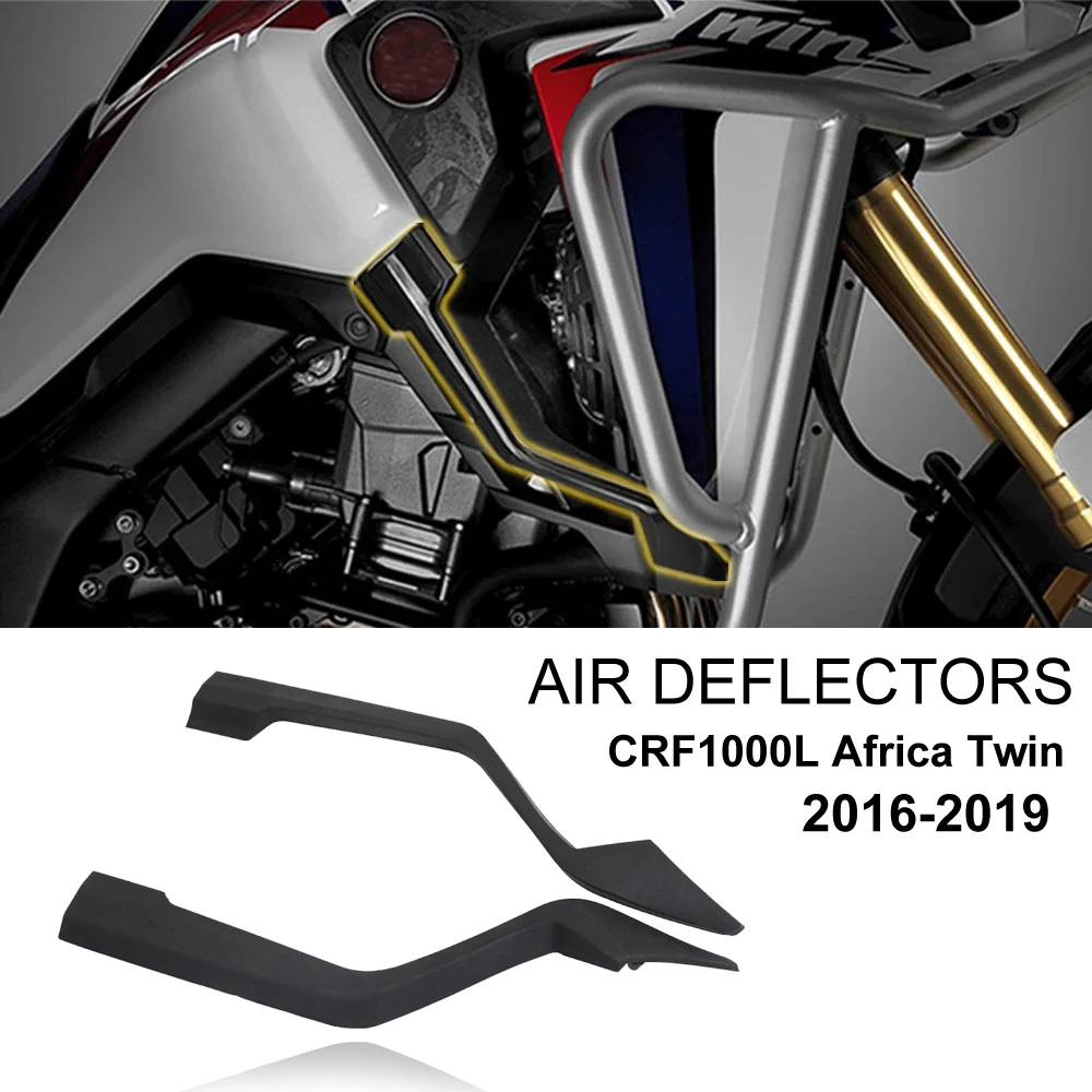 

New CRF 1000 L 2016 2017 2018 2019 Motorcycle Upper and Lower Deflector Kit Wind Deflector For Honda CRF1000L Africa Twin