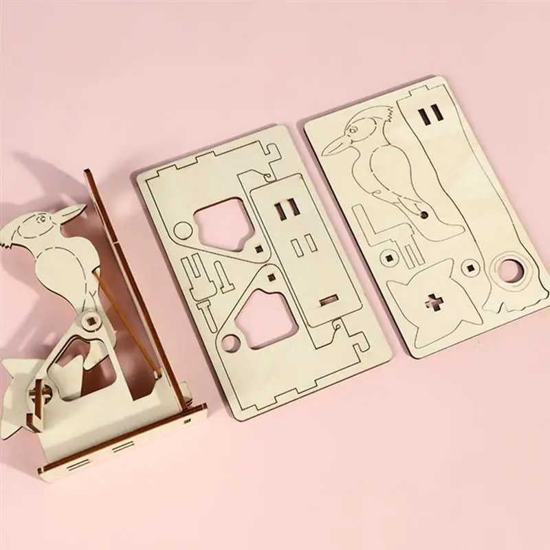 

2 комплекта деревянных пазлов, деревянные игрушки, сборная игрушка «сделай сам», подарок для детей