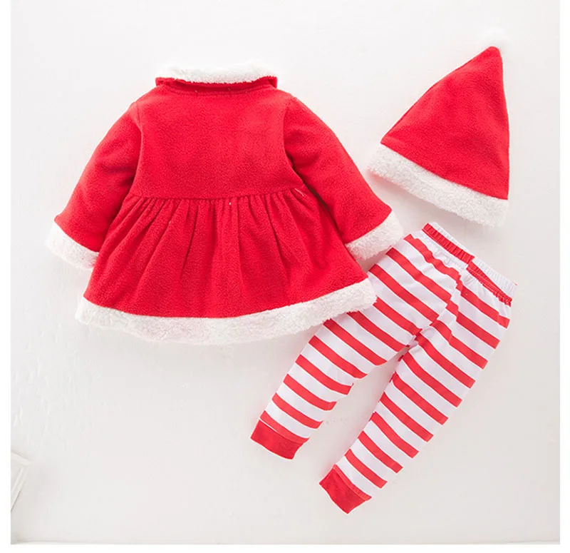 Высококачественный Детский костюм Санта Клауса для косплея мальчиков и девочек