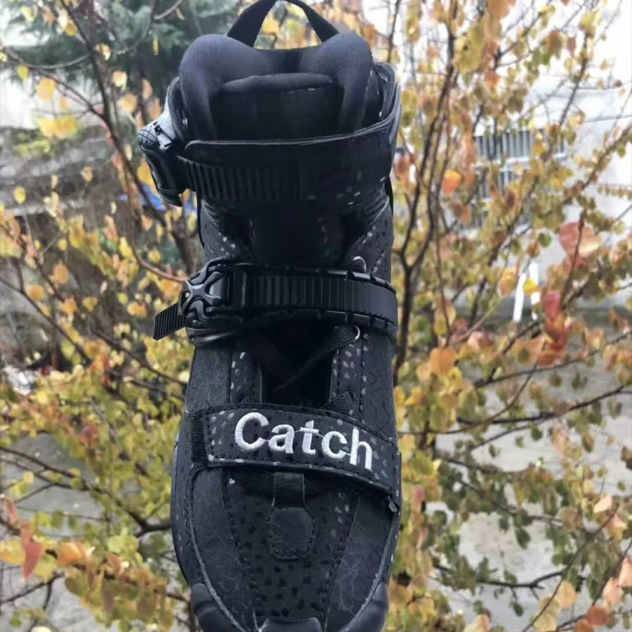 2019 поймать углеродное волокно Профессиональный Инлайн ролики для слалома