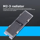 Твердотельный накопитель M.2, радиатор для жесткого диска, радиатор, радиатор M2, теплоотвод, охлаждающий теплоотвод, твердотельный накопитель, полностью алюминиевая термоподушка