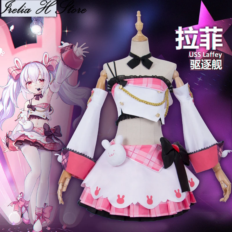 Костюм для косплея с кроликом USS Laffey|Игровые костюмы| |