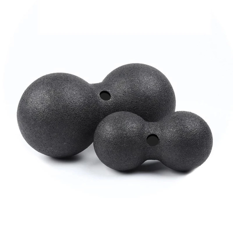 

Mini EPP Fitness Ball Double Lacrosse Massage Ball Mobility Peanut Ball for Self-Myofascial Release Deep Tissue Yoga